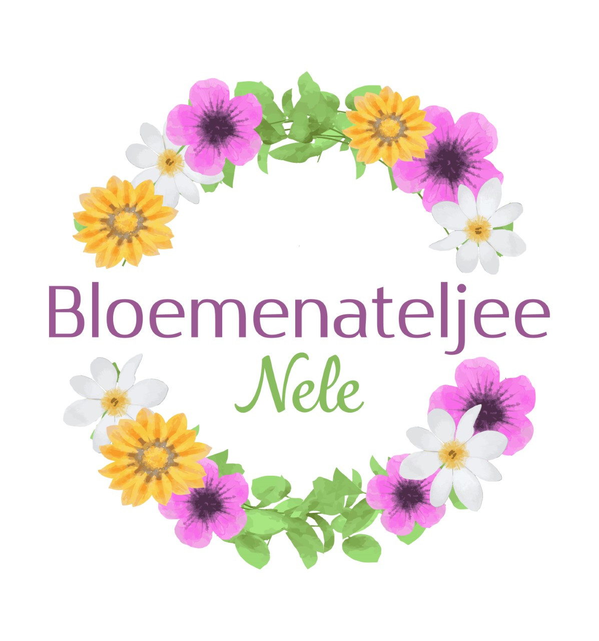 Bruidsboeket met witte en roze bloemen, gemaakt door Bloemenateljee Nele